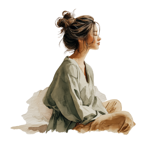 Support for Meditation - The Practitioner Studio Person meditating in peaceful setting - Support for Meditation, The Practitioner Studio